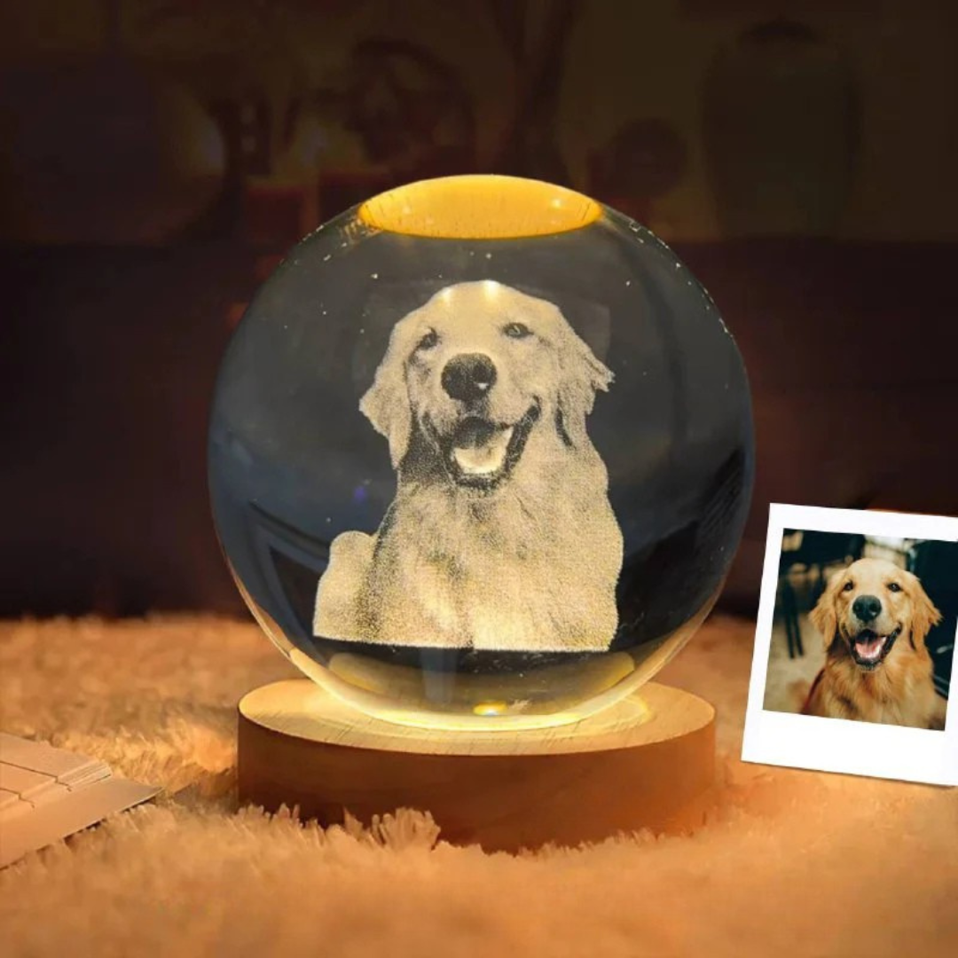 Crystal LED Personalizável